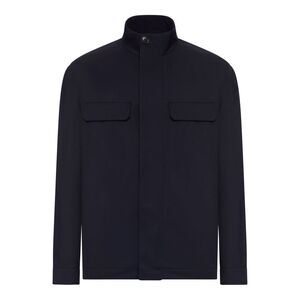 Zegna Men Field Jacket In Twill